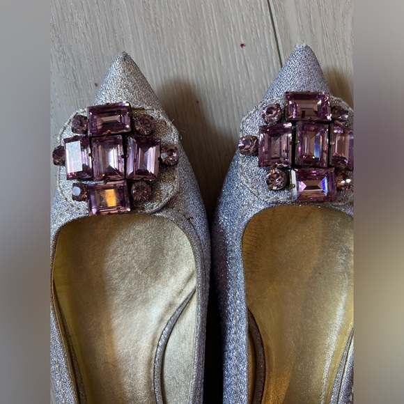 Miu Miu Glitter Flats, 38 - Picture 3 of 6